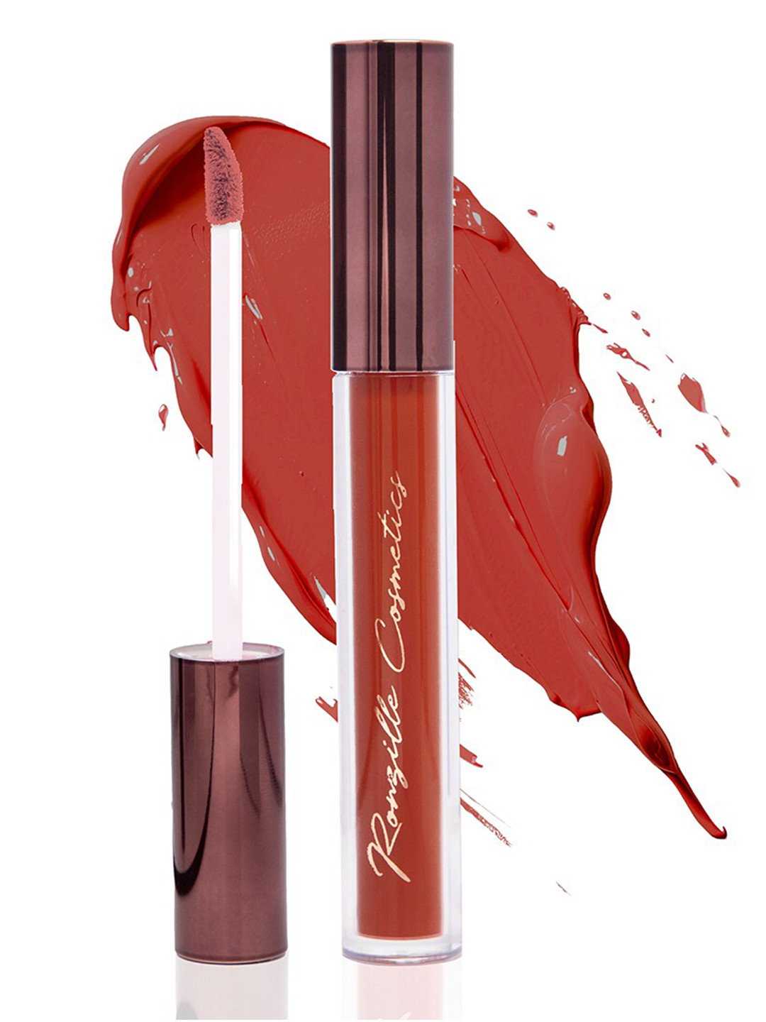 Ronzille Long Sleek Matte Long Lasting Liquid Lipstick 4 ml - Irish Coffee 04