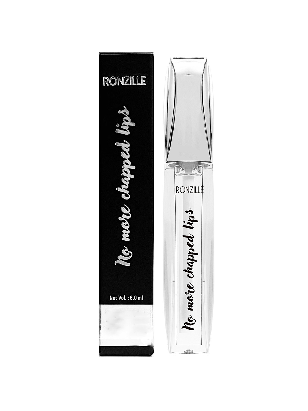 Ronzille No More Chapped Lip Gloss with Vitamin E 6ml - Transparent