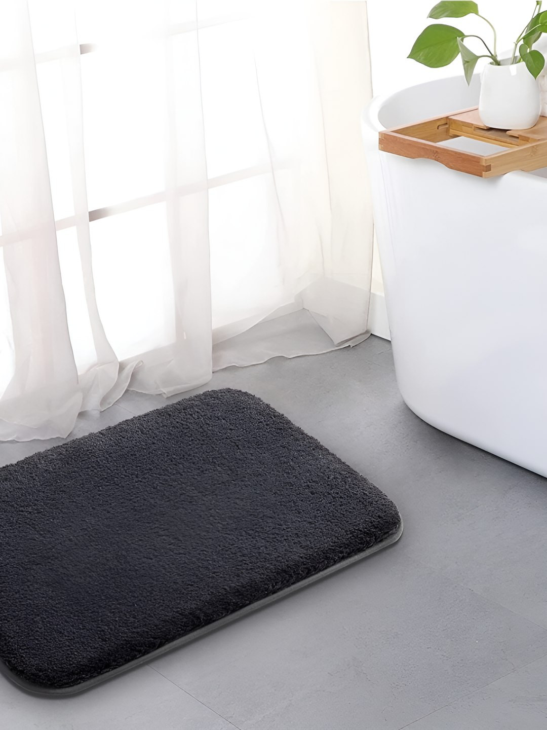 Bajo's Black Anti-Skid Doormat