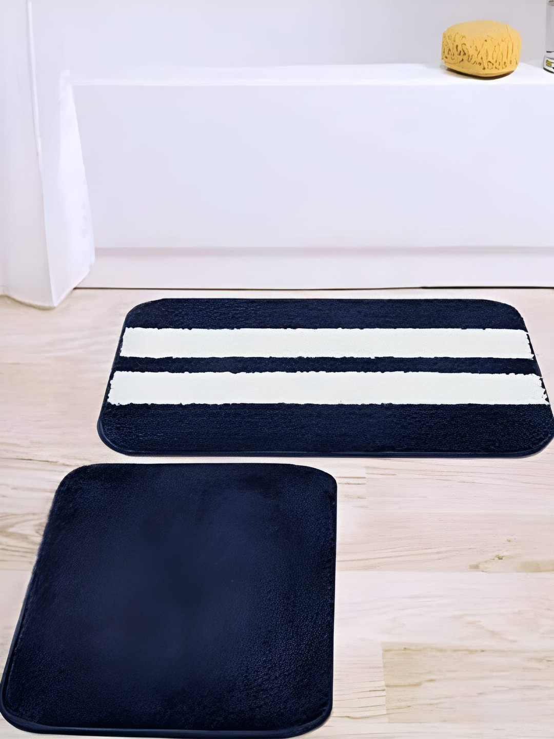 Bajo's 2Pcs Blue Anti-Skid Doormat