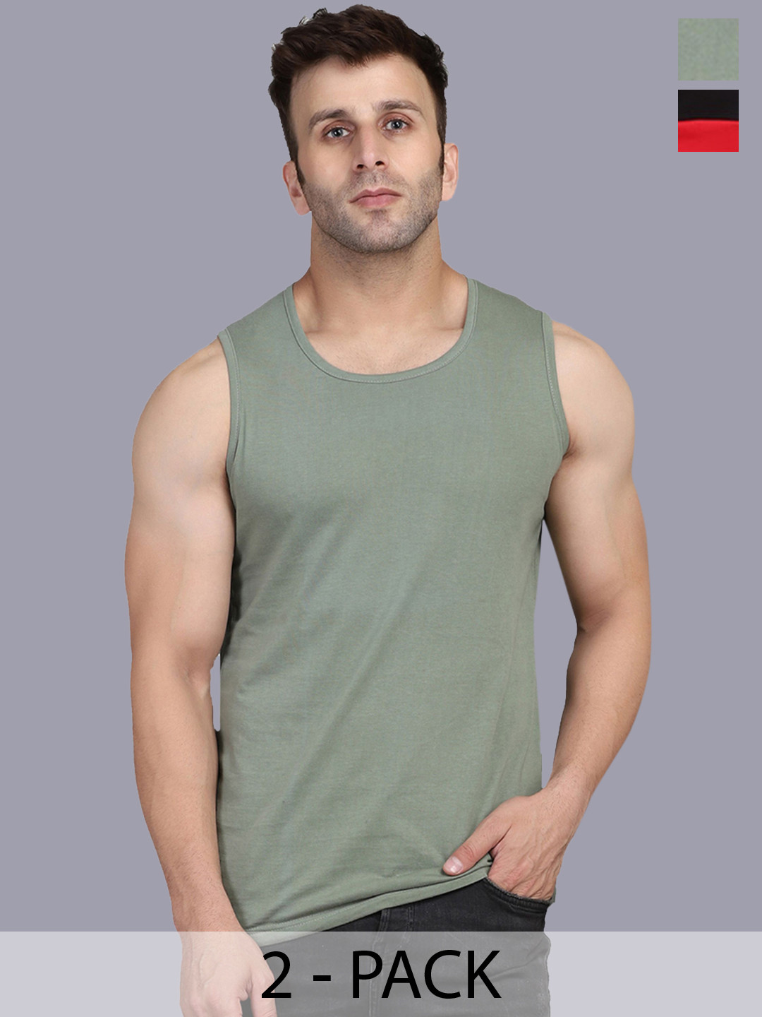 SLOWLORIS Pack Of 2 Super Gym Vests