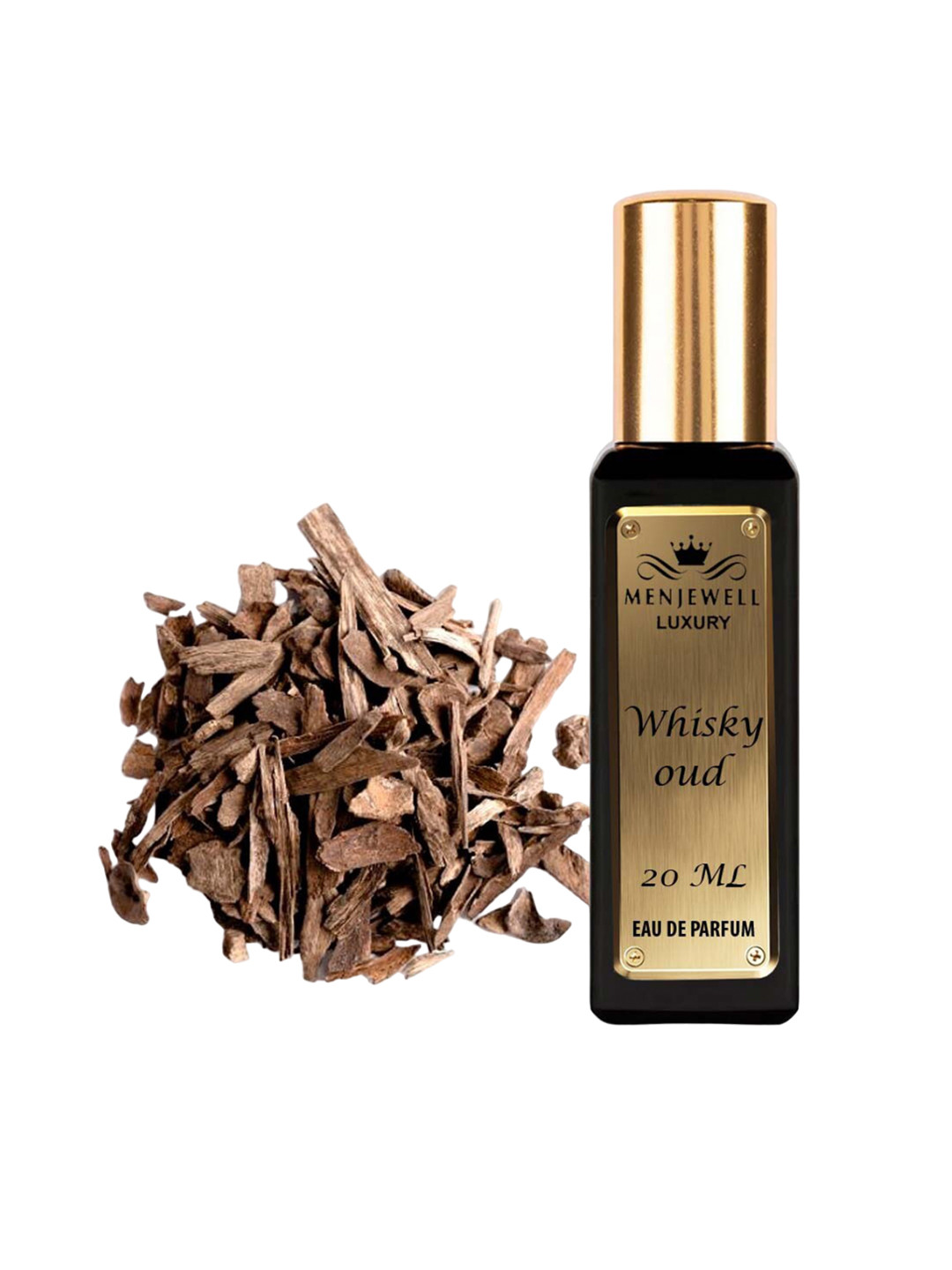 Menjewell Luxury Whisky Oud Long Lasting Eau De Parfum - 20ml