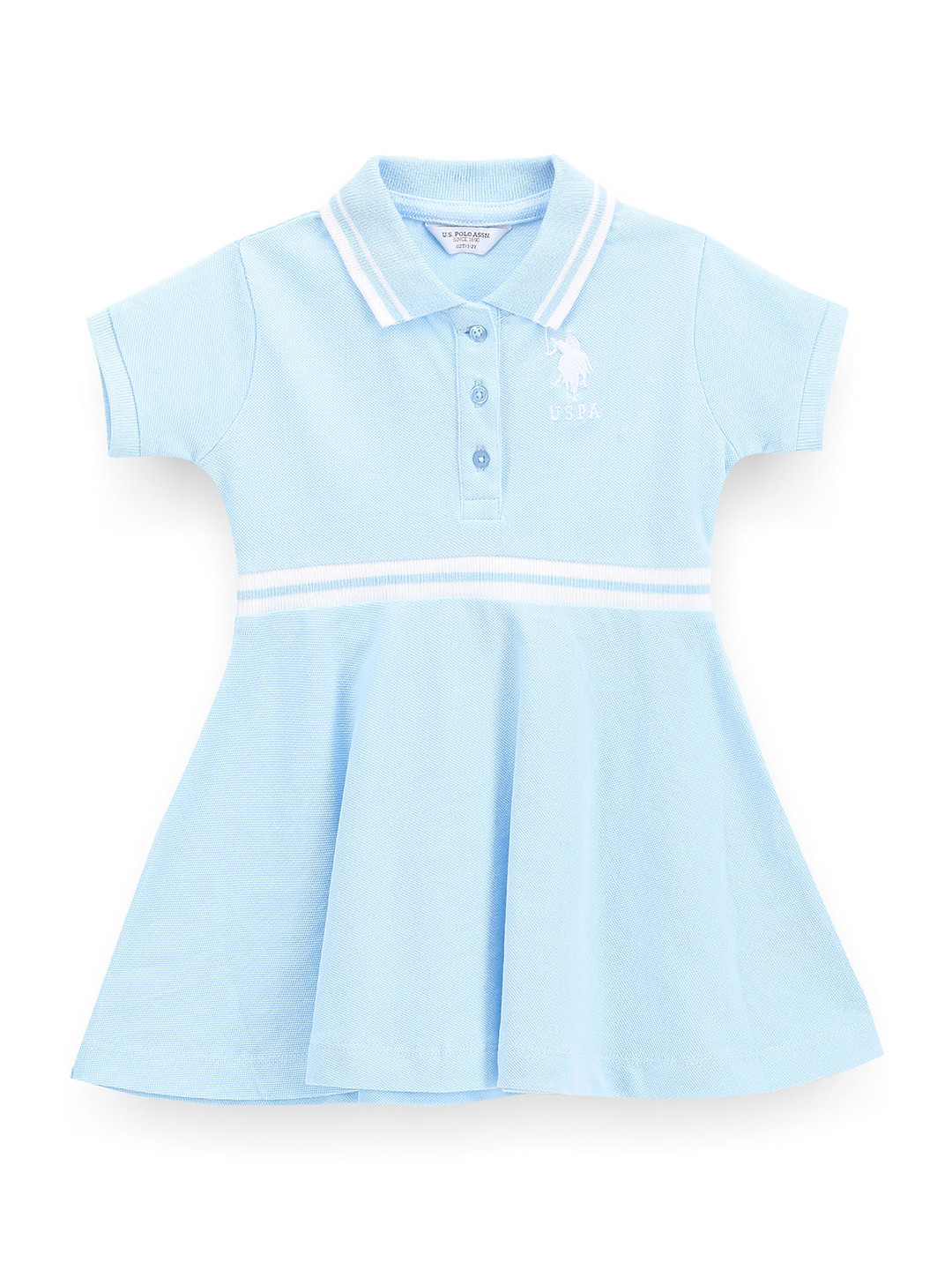 U.S. Polo Assn. Kids A-Line Skater Dress