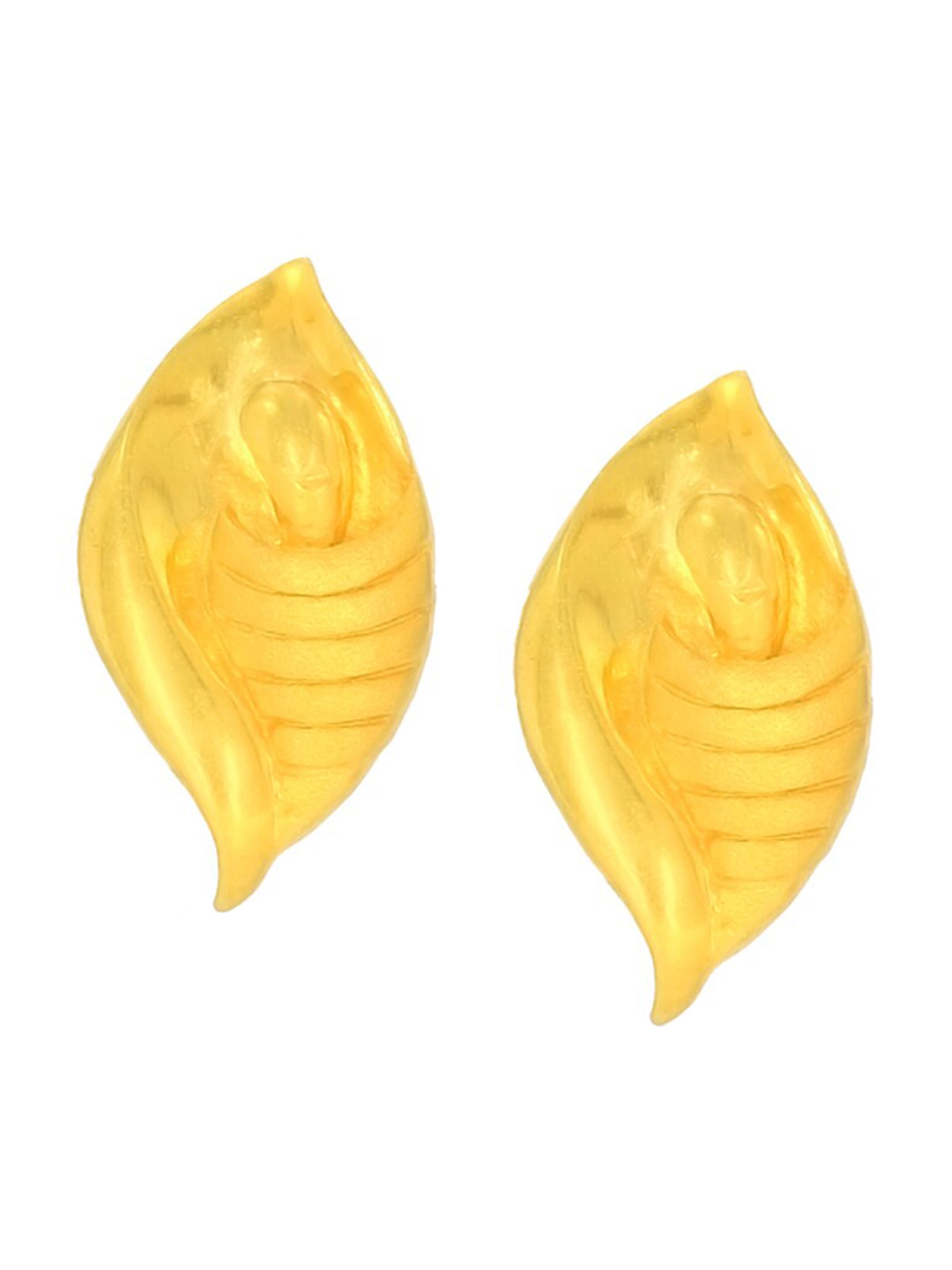 BHIMA Jewels 22K Hallmark 916 Purity Yellow Gold Designer Stud