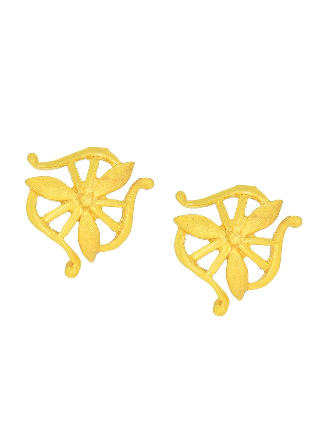 BHIMA 22K Hallmark 916 Purity Yellow Gold Molding Stud