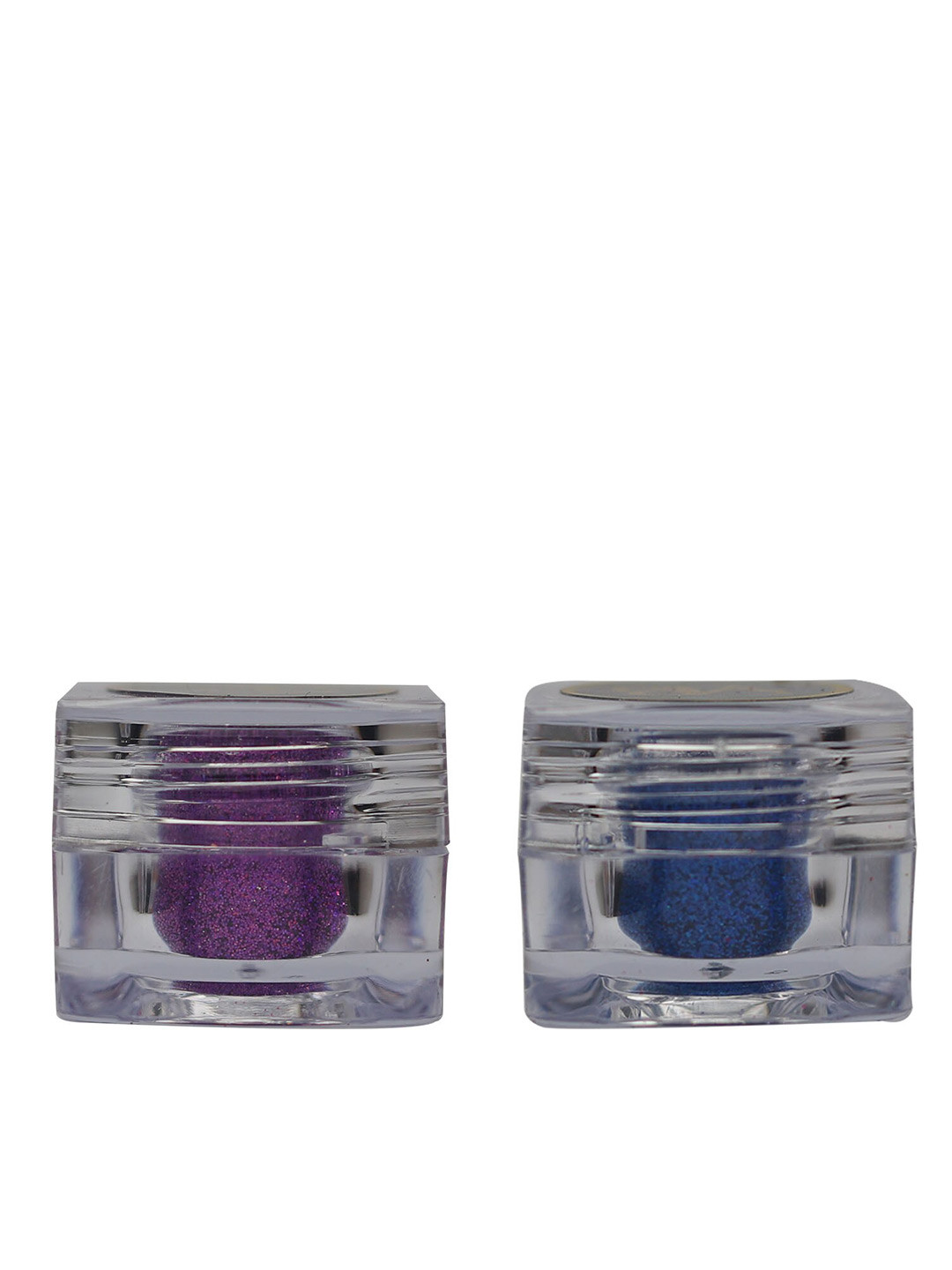 Veoni BELLE 2-Pcs HD Holographic Glitter Eyeshadow 5g each - Violet Purple & Electric Blue