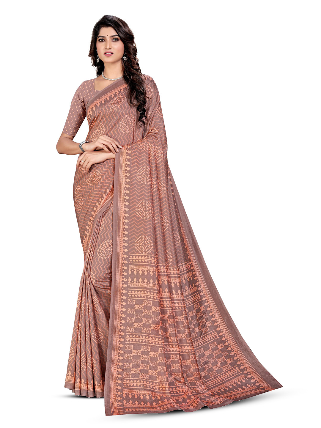 VIMLA Art Silk Mysore Silk Saree