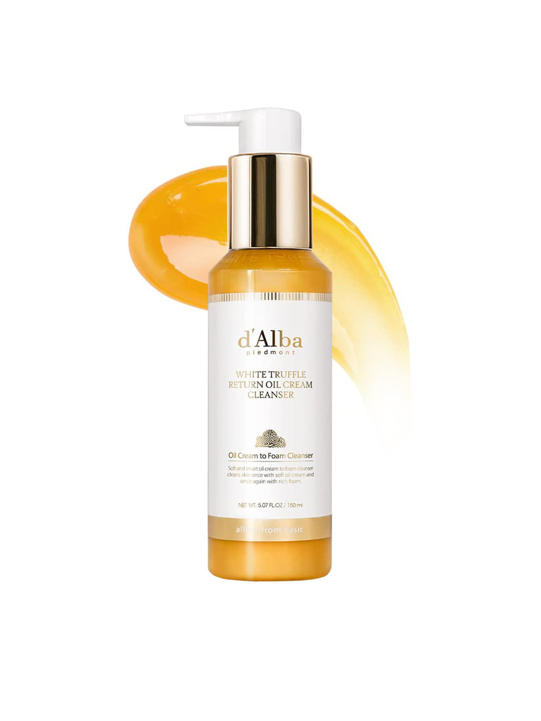 d'Alba White Truffle Return Oil Cream Cleanser - 150ml