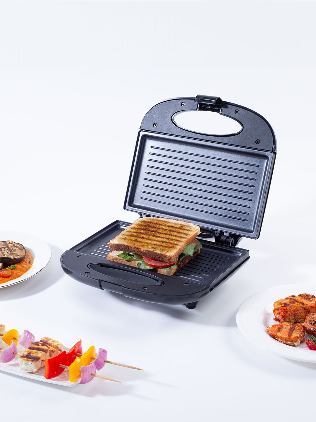 Wonderchef Black Prato Plus Sandwich Griller Maker