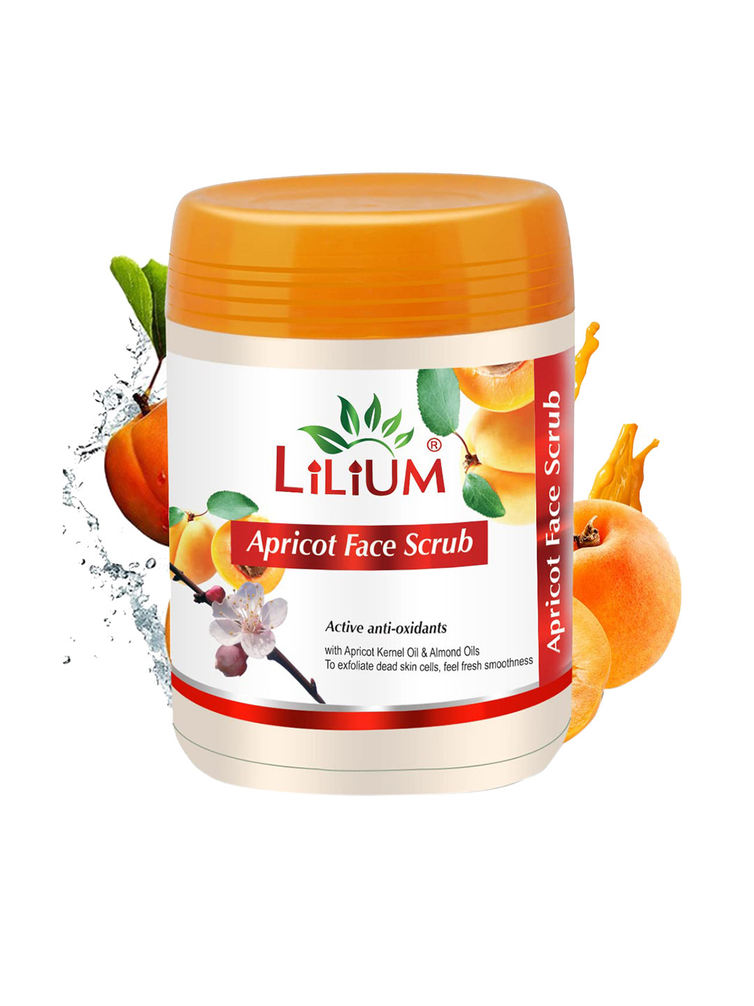 Lilium Apricot Face Scrub With Almond Oil - 900ml