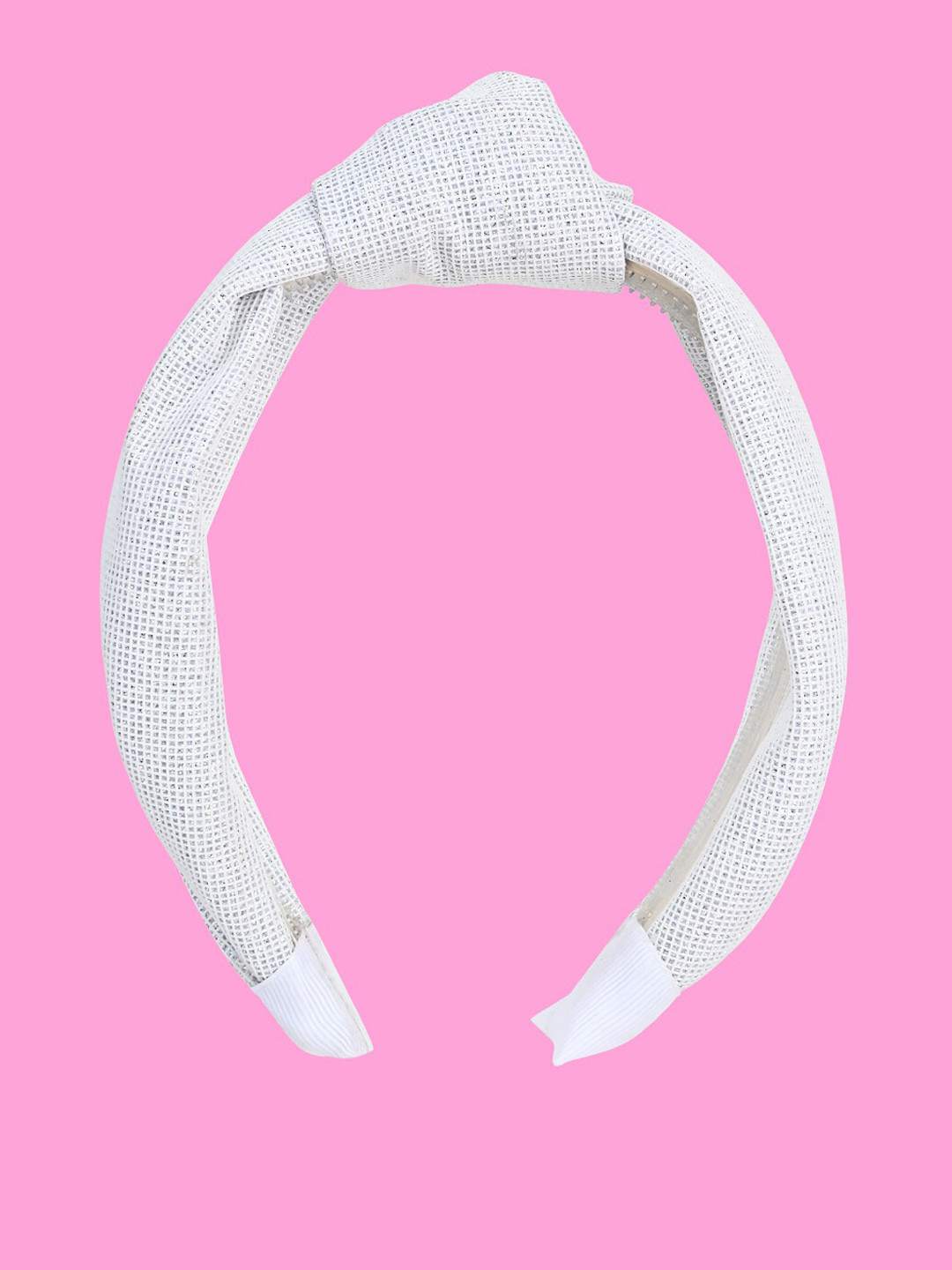 Aye Candy Girls Checks Top Knot Hairband