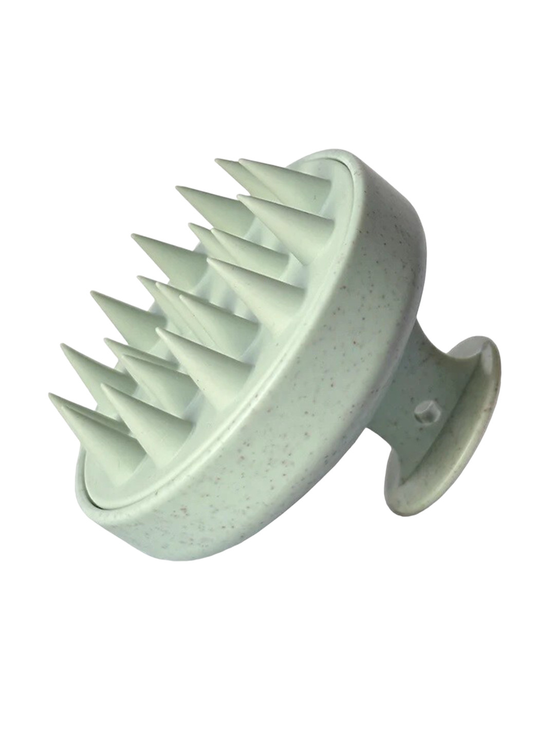 Getmecraft Shampoo Brush & Scalp Scrubber For Dandruff Removal - Dotted Green