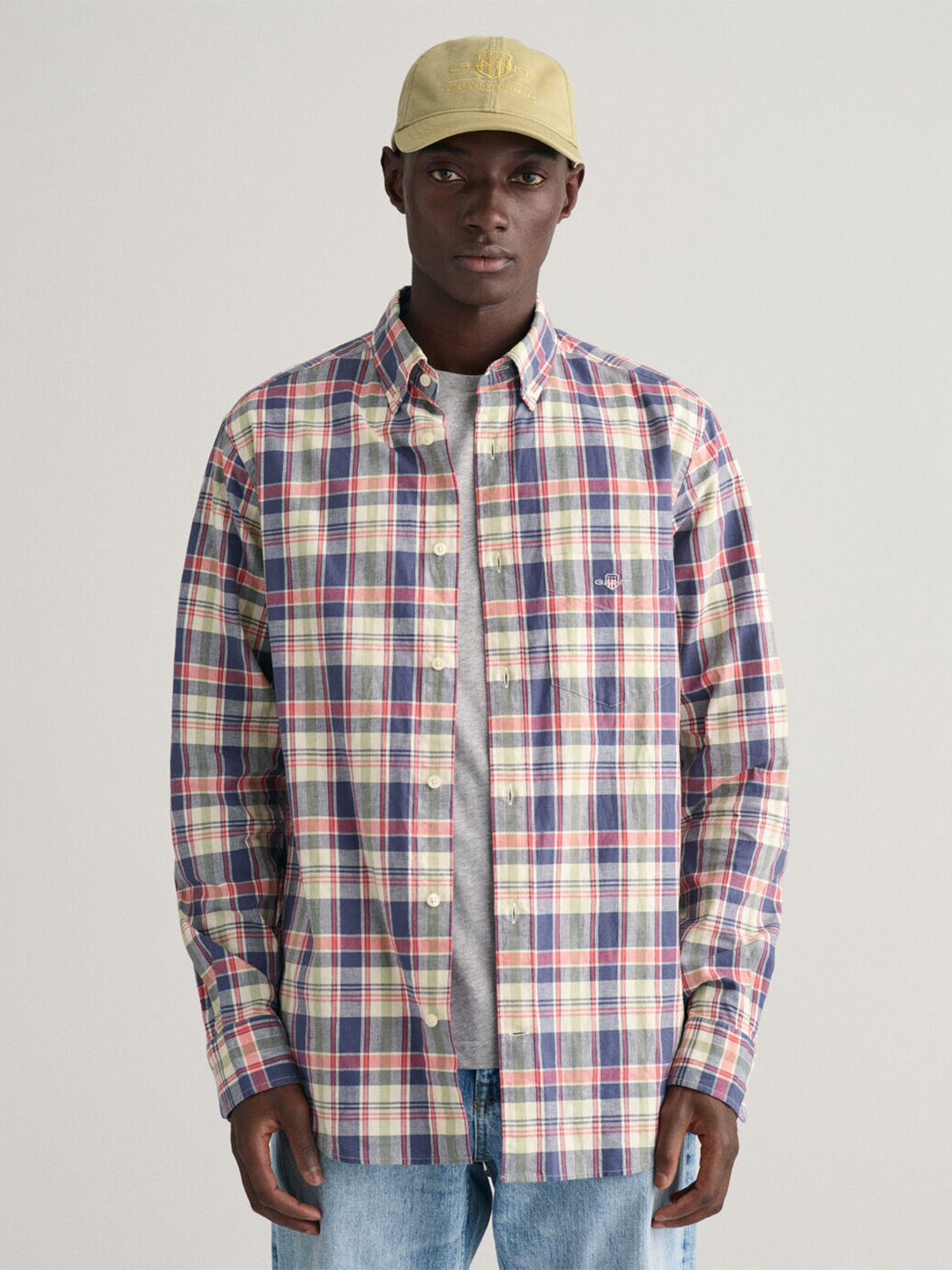 GANT Regular Fit Button Down Checked Shirts