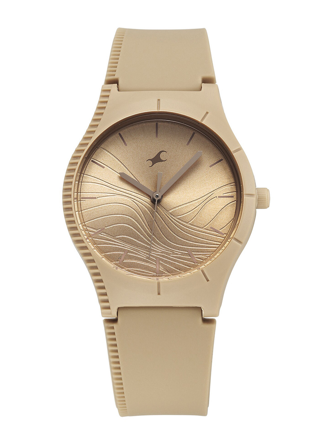 Fastrack Women Patterned Dial & Straps Analogue Watch 68022PP09W