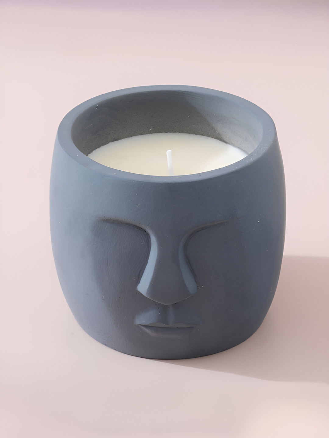 The Better Home for Home Decoration 1 Wick Black Snake Solid Geometric Regular Jar Candles