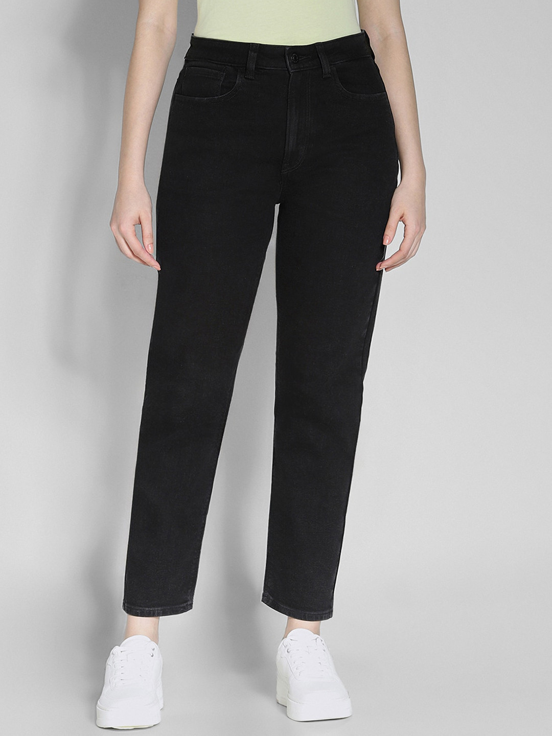 AMERICAN EAGLE OUTFITTERS Women Mom Fit Cropped Jeans