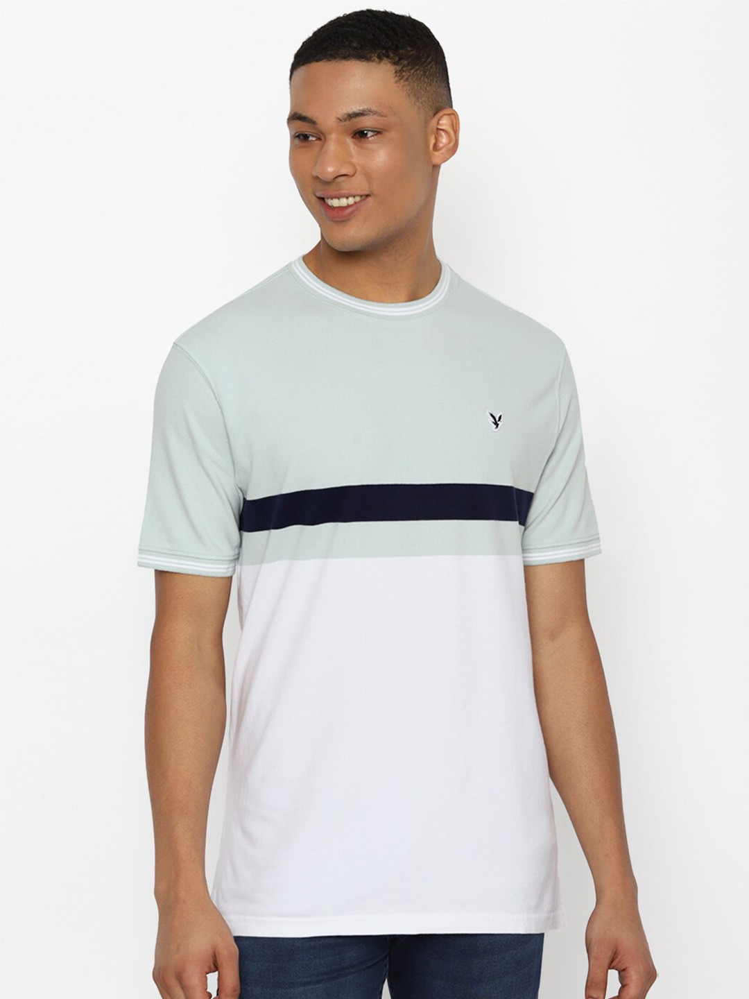 AMERICAN EAGLE OUTFITTERS Men Applique Slim Fit T-shirt