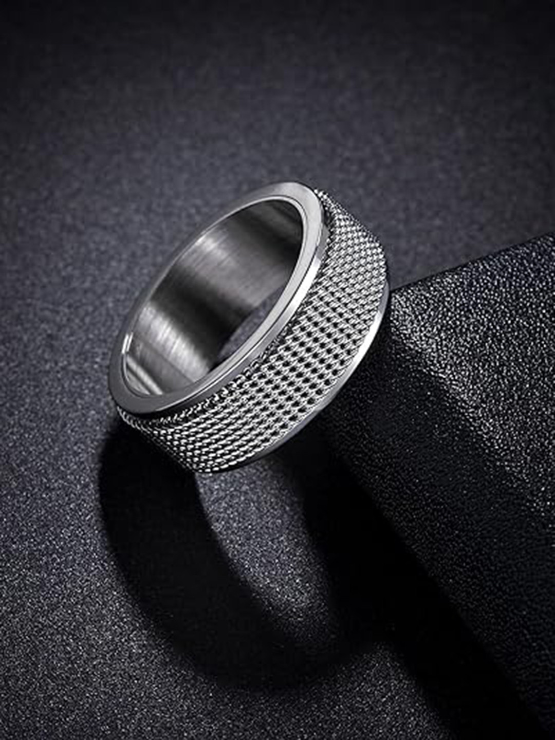 MEENAZ Men Silver Plated Fingre Ring