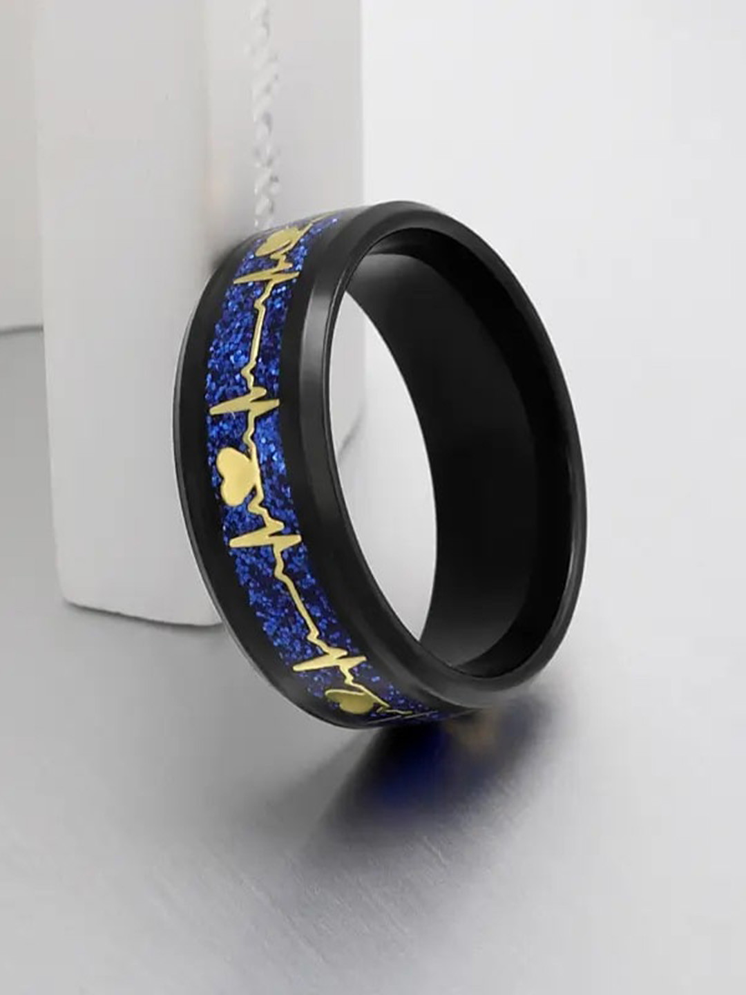 MEENAZ Men Silver Plated Finger Ring