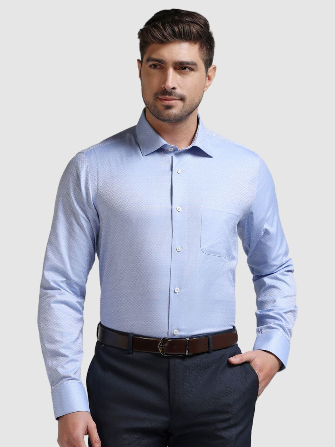 Blackberrys Men Luxe Slim Fit Formal Shirt