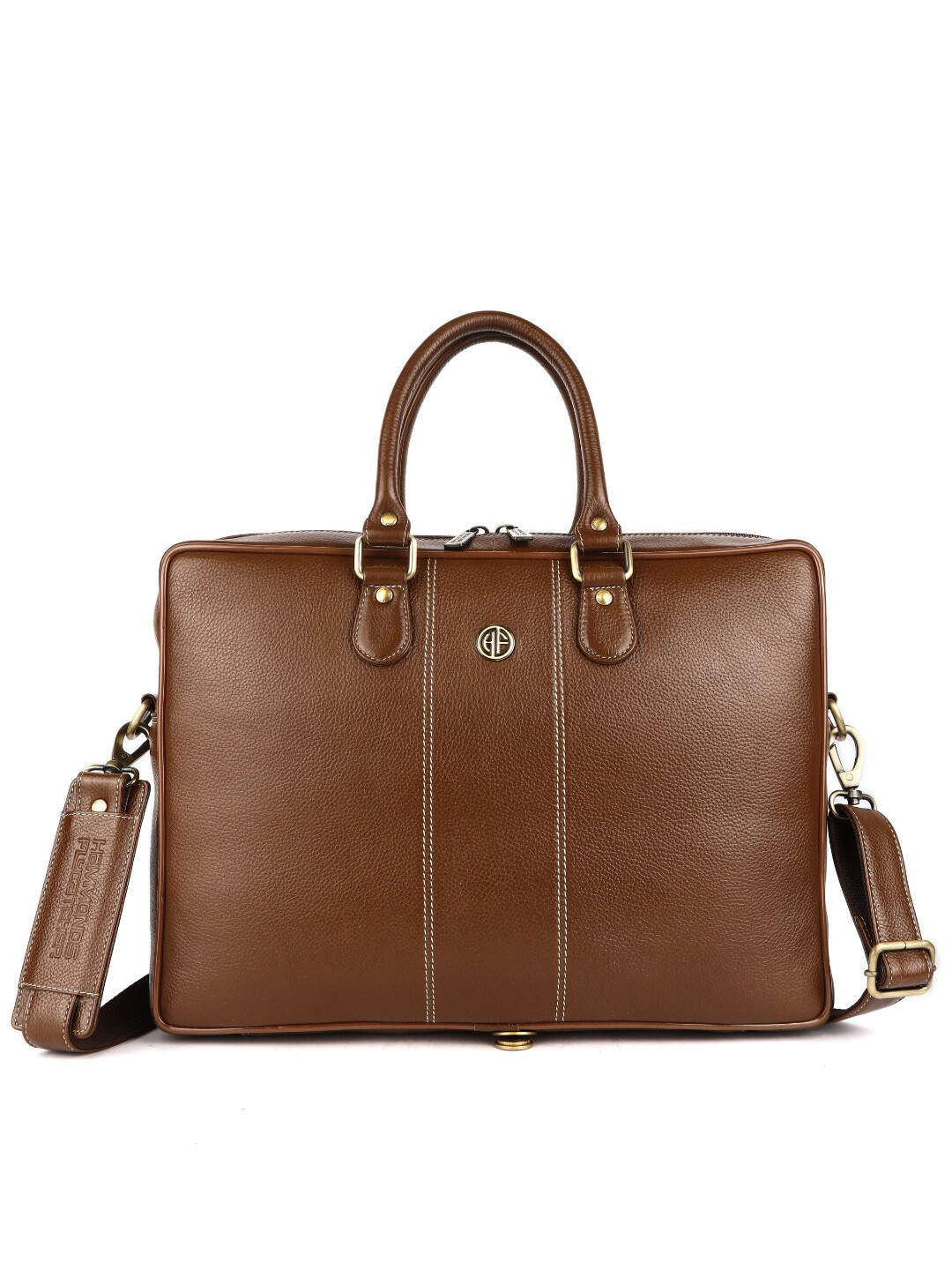 HAMMONDS FLYCATCHER Men Padded Leather Laptop Bag - Up to 16 inch Laptop