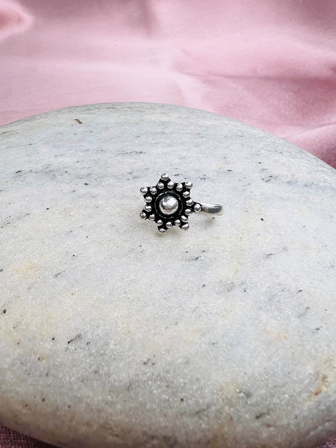 Arte Jewels 92.5 Sterling Silver Septum Clip-On Nose Pin