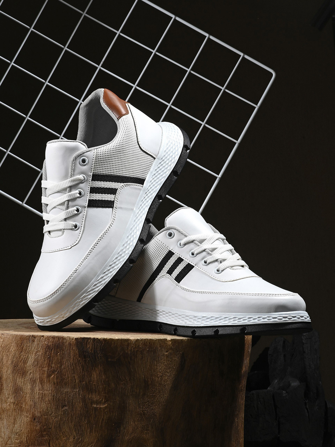 The Roadster Lifestyle Co Men PU Running Casual Training Sports Regular Shoes