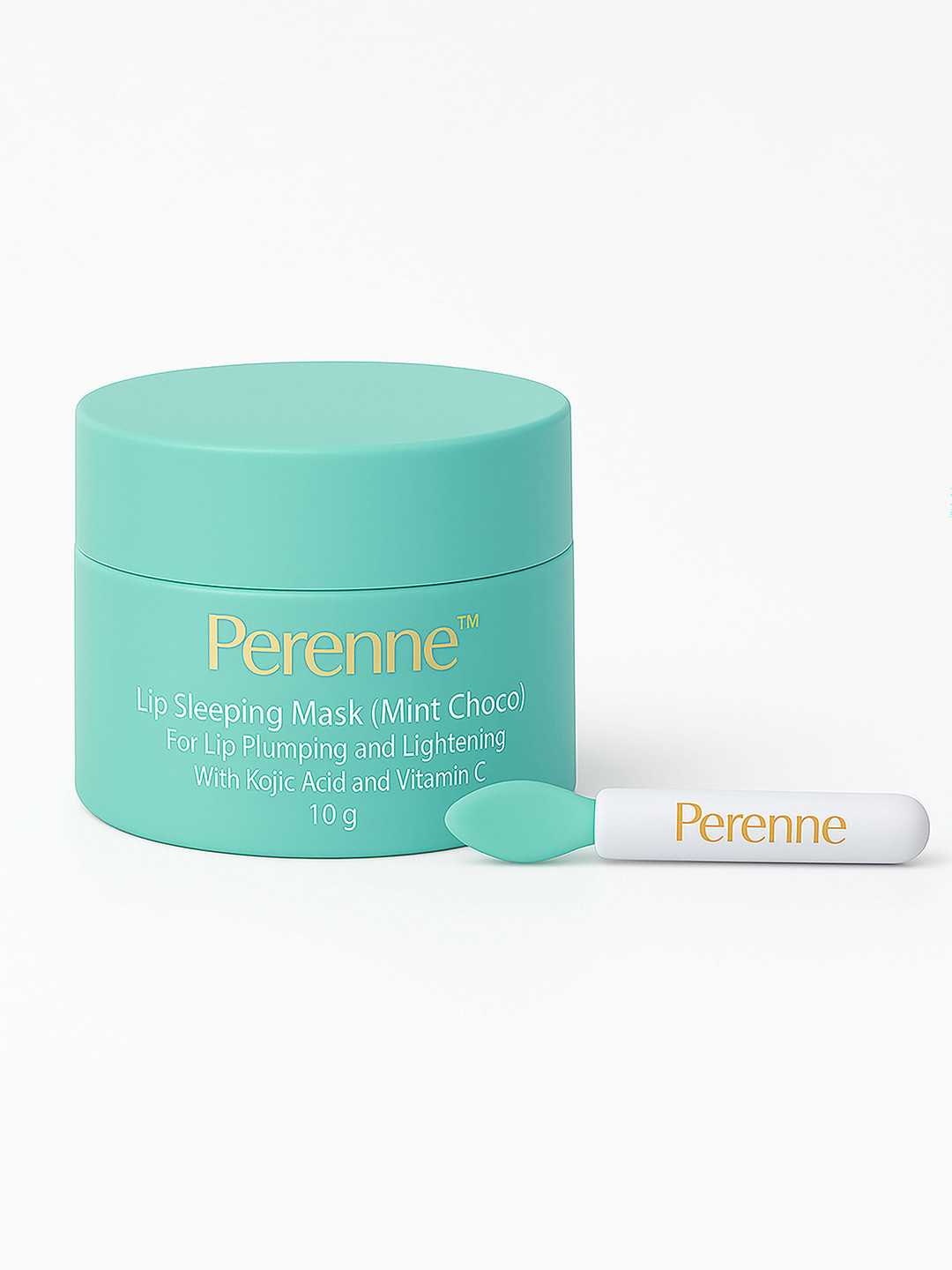 Perenne Lip Sleeping Mask With Kojic Acid - 10g - Mint Choco