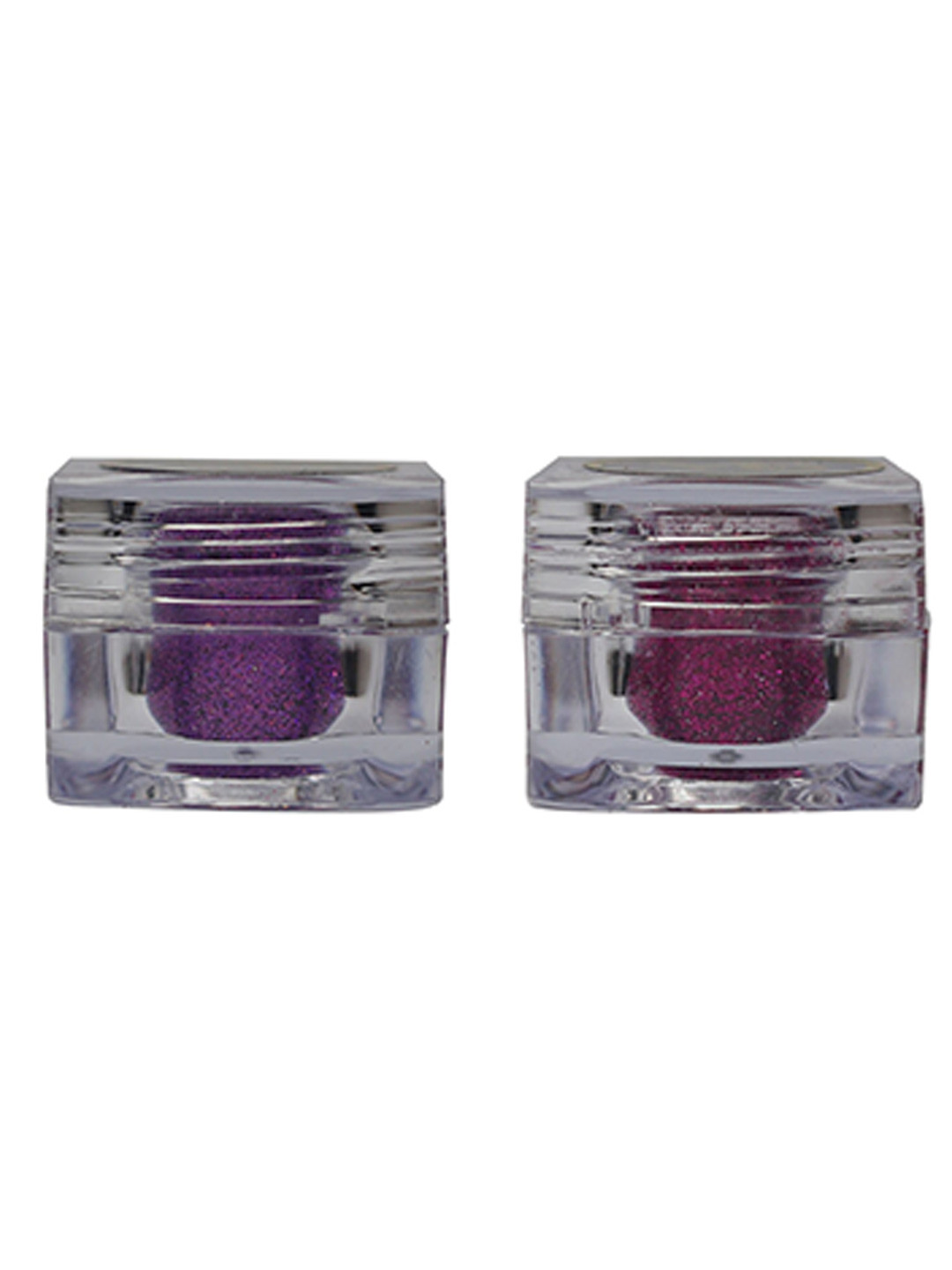 Veoni BELLE Holographic HD 2-Pcs Glitter Eyeshadow -5g Each -Violet Purple & Sapphire Pink