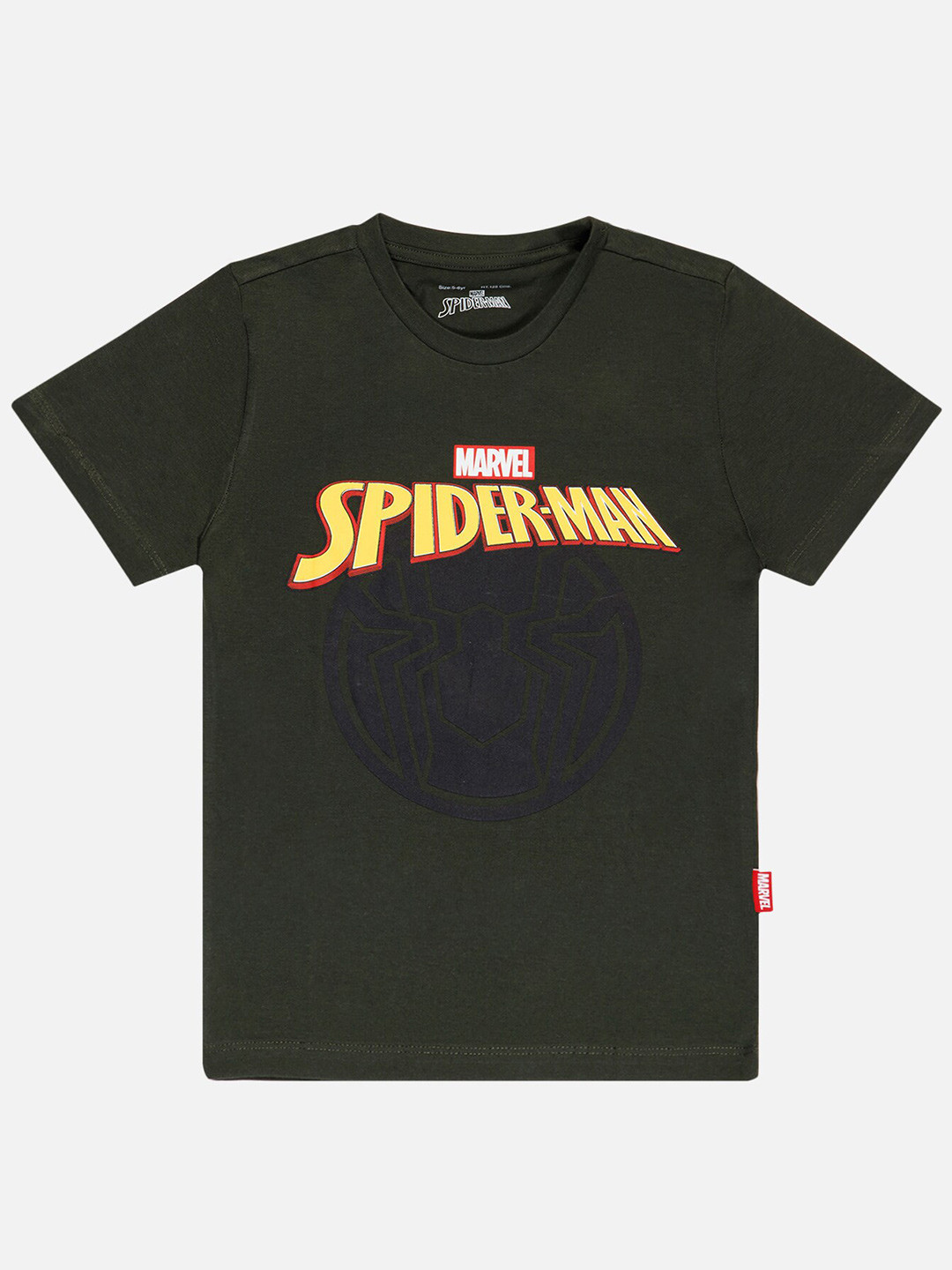 Bodycare Boys Spiderman Printed Cotton T-shirt