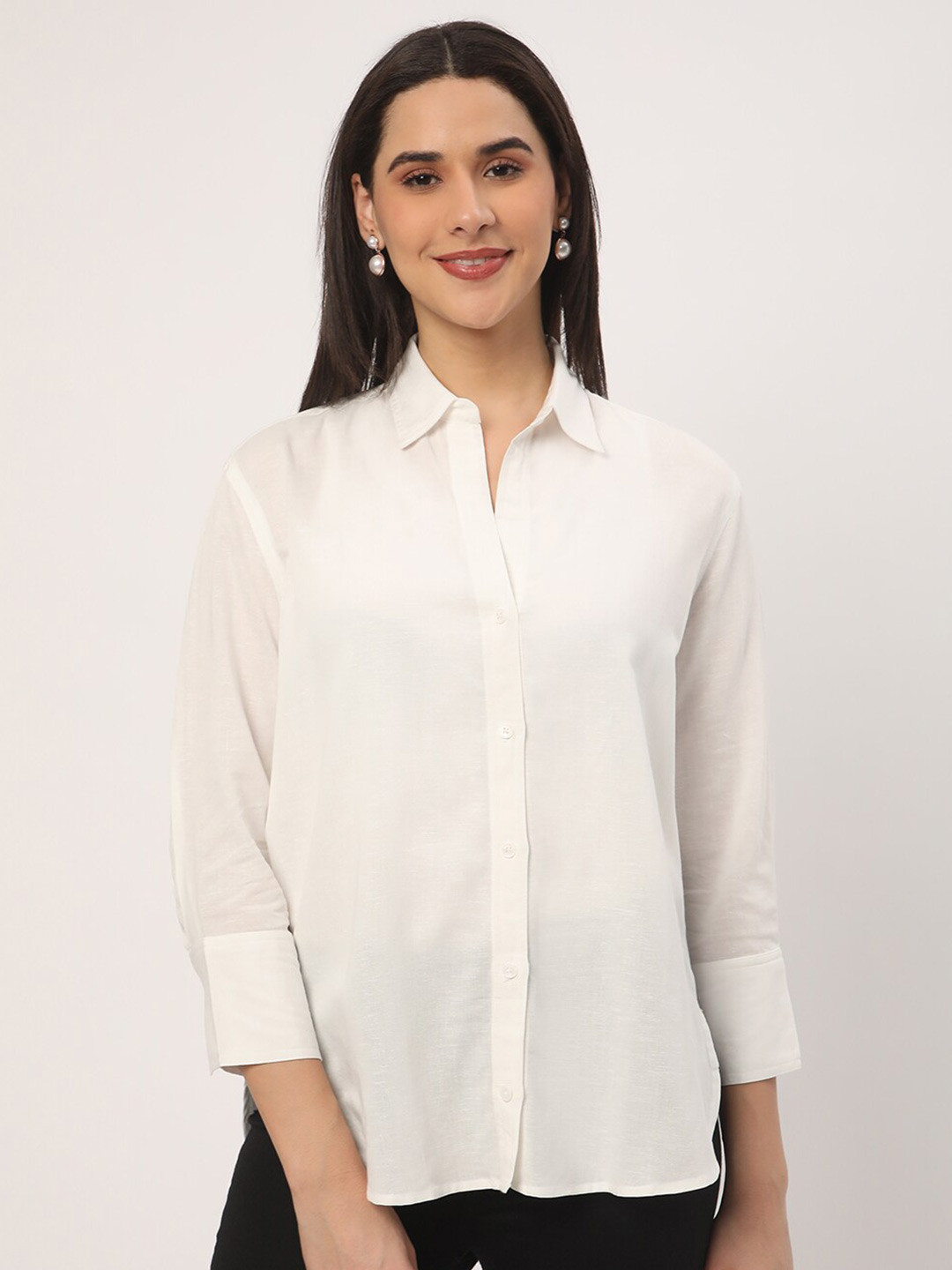 R&B Shirt Style Back Top