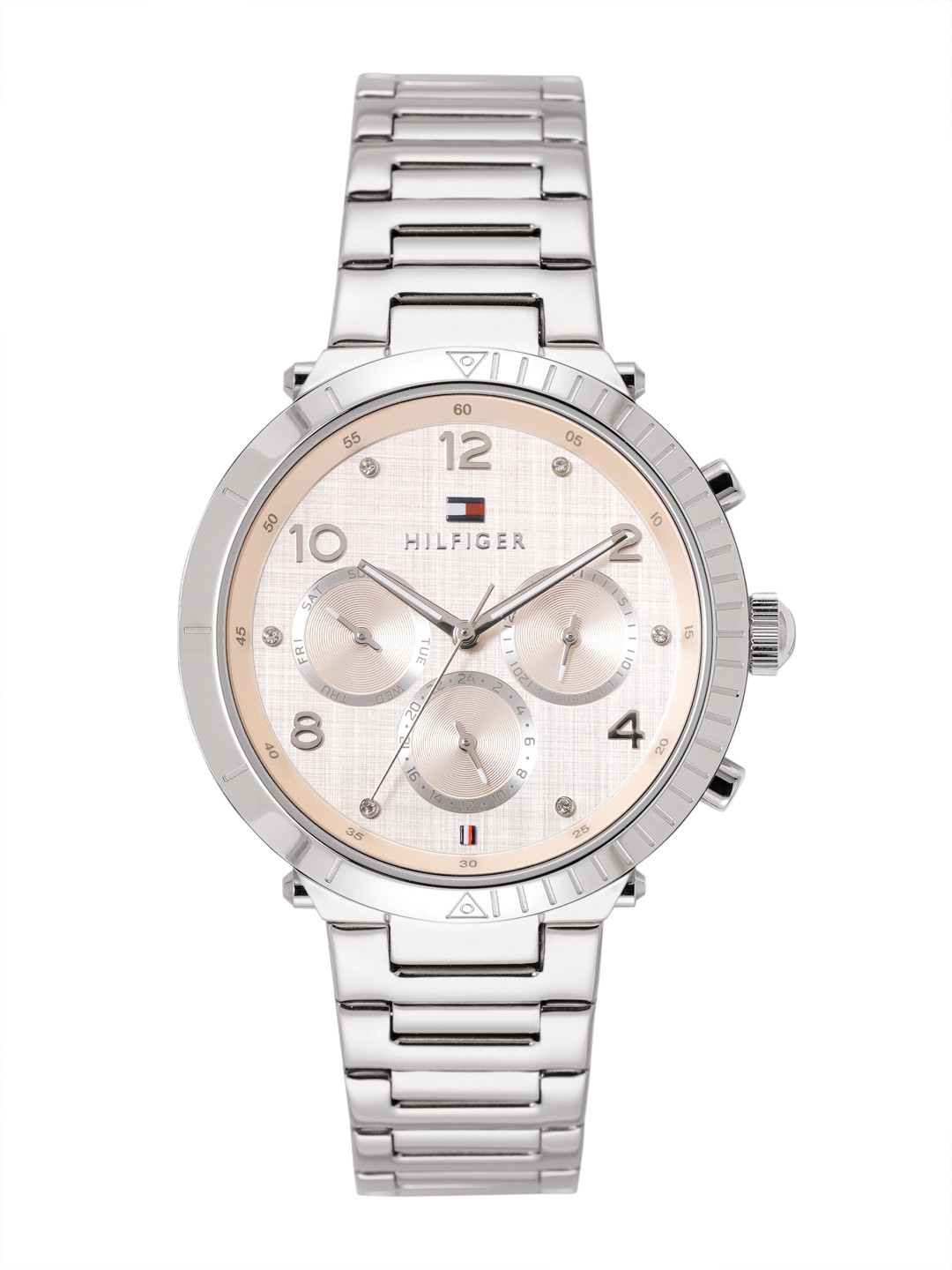 Tommy Hilfiger Women Embellished Bracelet Style Analogue Watch TH1782488W