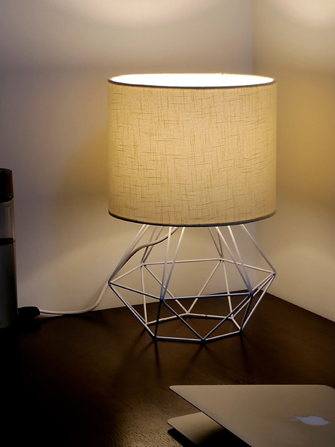 Craftter Unisex Off White Table Lamps