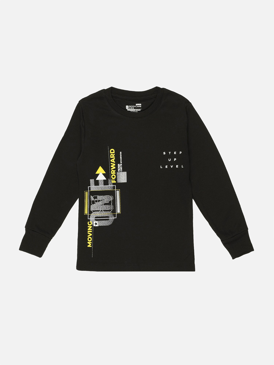 Bodycare Boys Typography Printed Cotton T-shirt