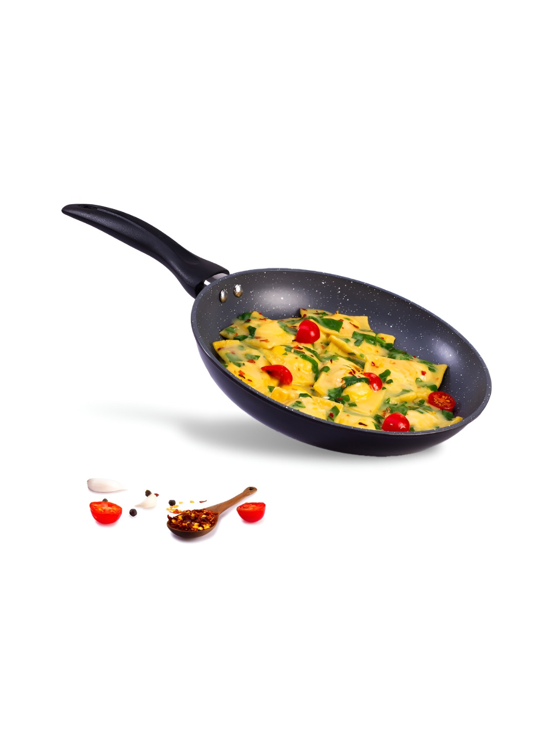 Wonderchef Grey Aluminium Induction Base Frying Pan