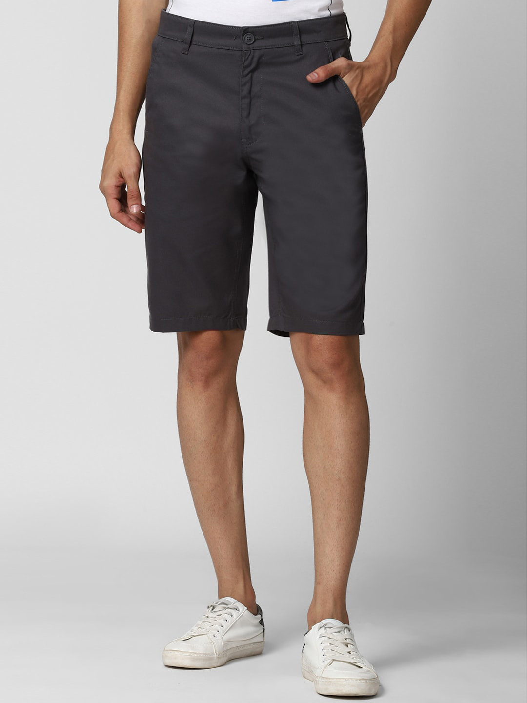 PETER ENGLAND UNIVERSITY Men Regular Fit Mid Rise Chino Shorts