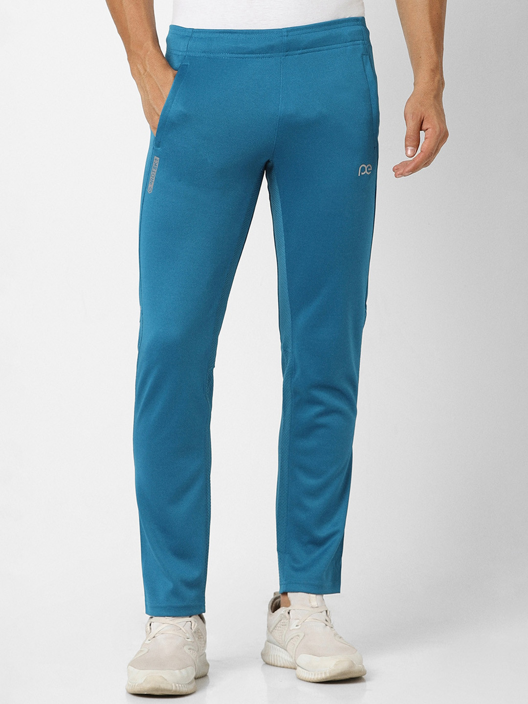 Peter England Casuals Men Athletic Fit Mid-Rise Trousers