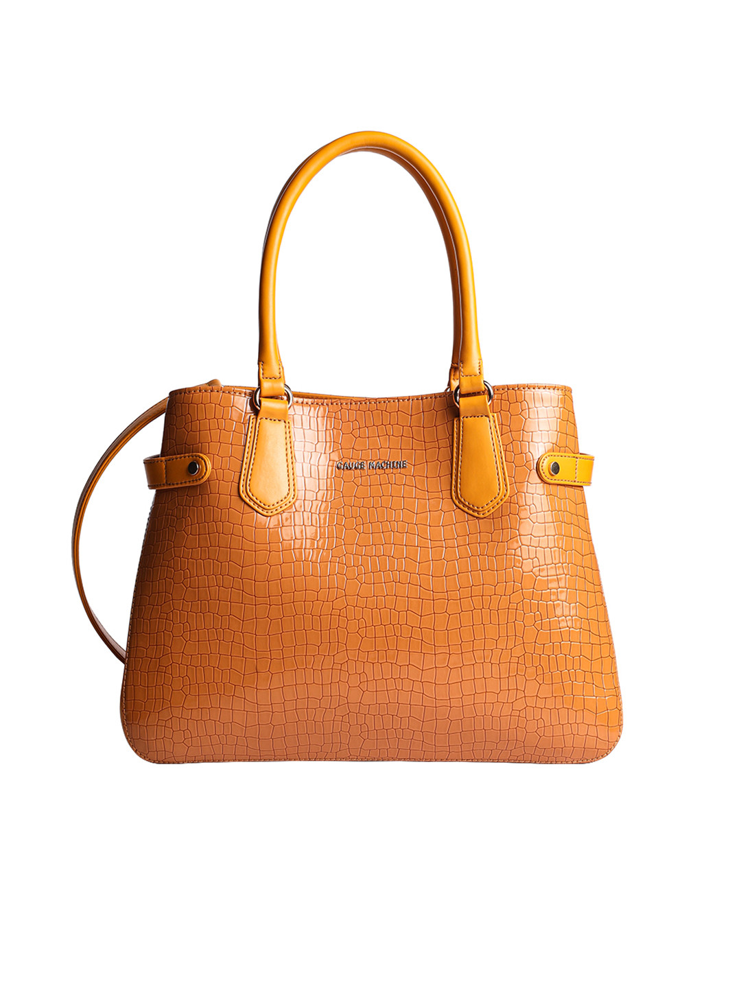 Gauge Machine Tan Chic Noir Handbag