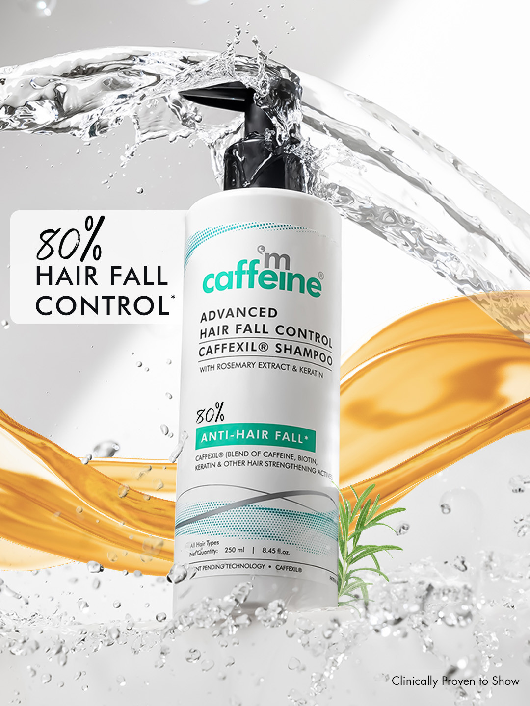 MCaffeine Advanced Hair Fall Control Caffexil Shampoo - 250ml