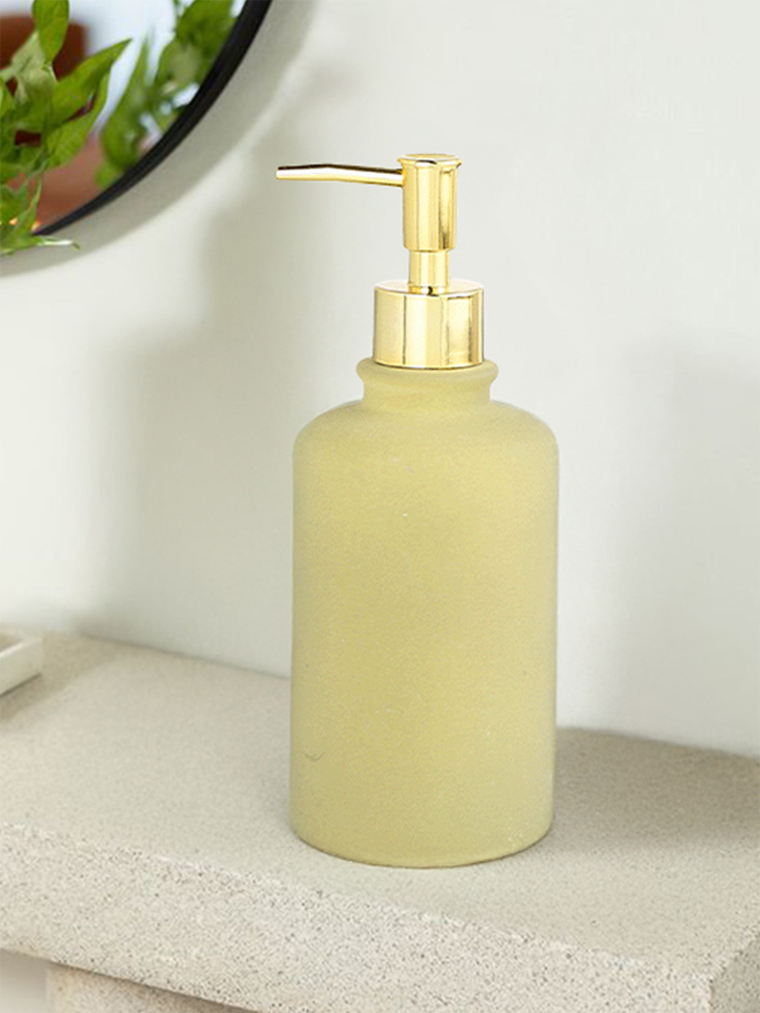 The Better Home Green Ceramic Soap Dispenser 400ml
