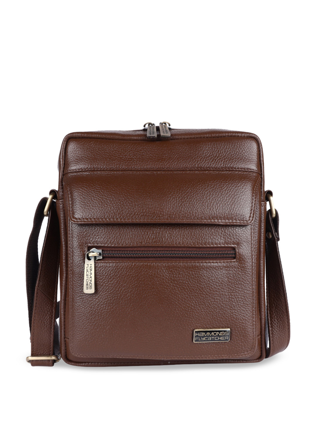 HAMMONDS FLYCATCHER Textured Leather Bowling Sling Bag