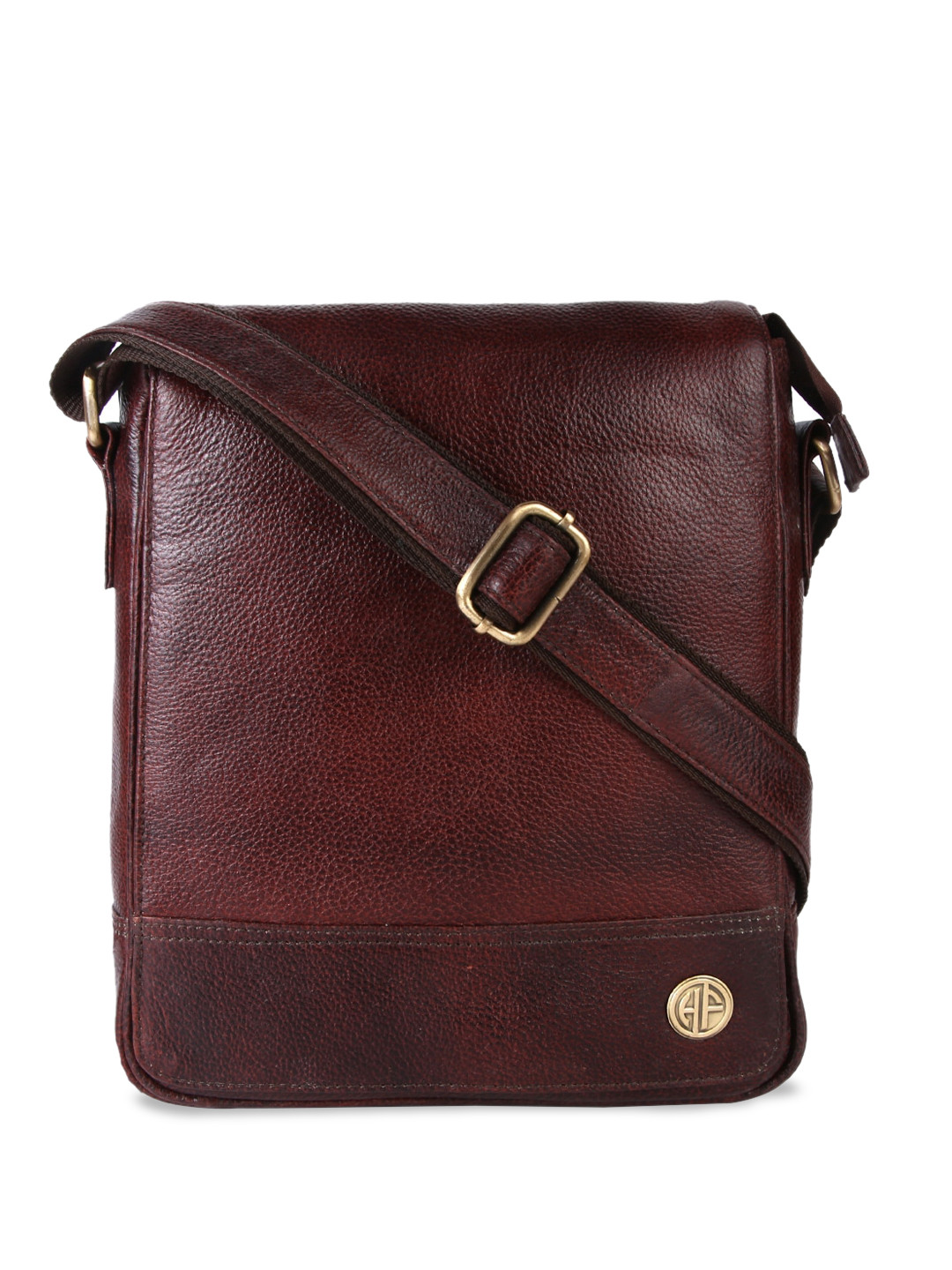 HAMMONDS FLYCATCHER Leather Structured Sling Bag with Fringed