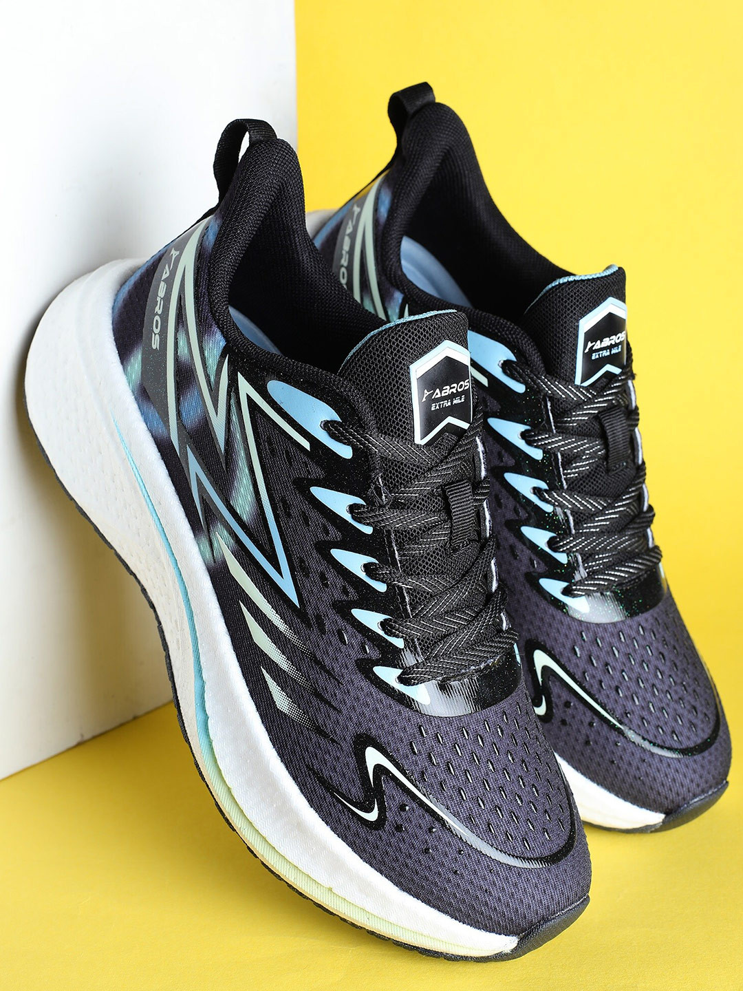 ABROS GLINT Men Mesh Running Mid-Top Shoes