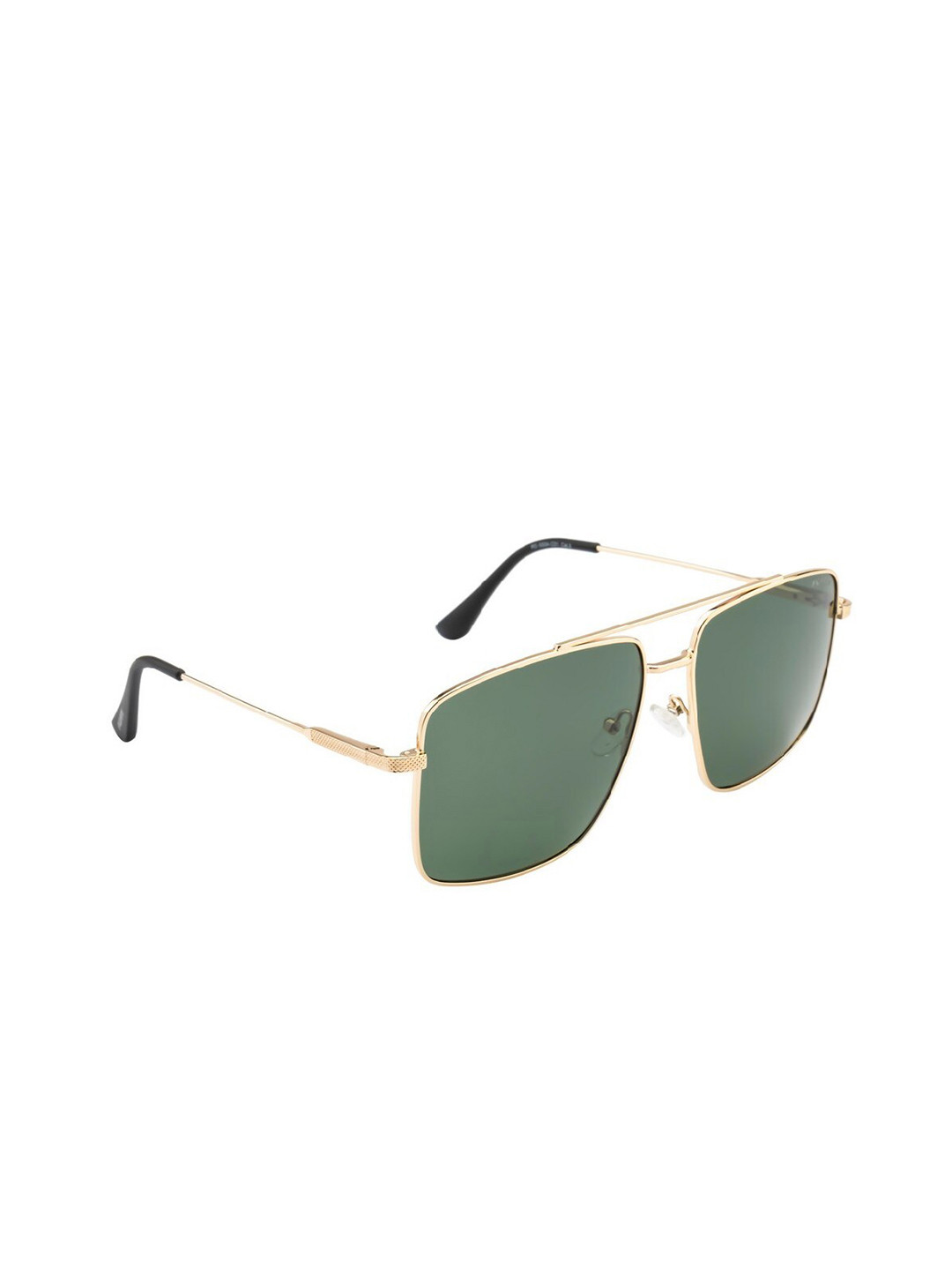 POPPY Men Square Sunglasses with Polarised and UV Protected Lens PO-5004-C01-Gold