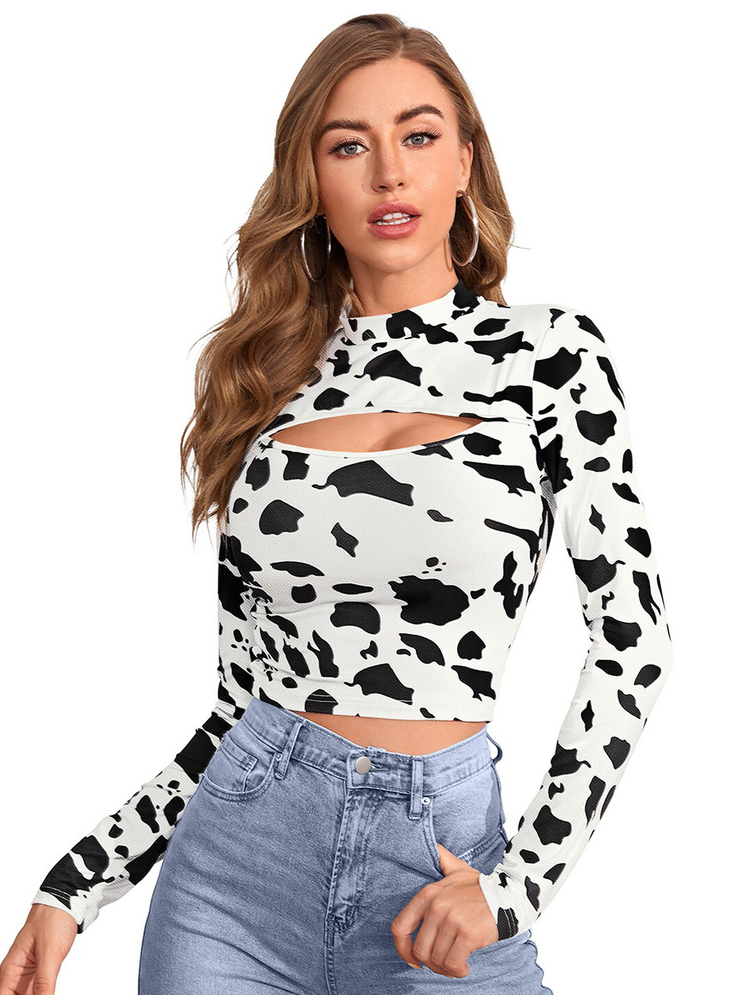 Sitanjali Print Crop Top