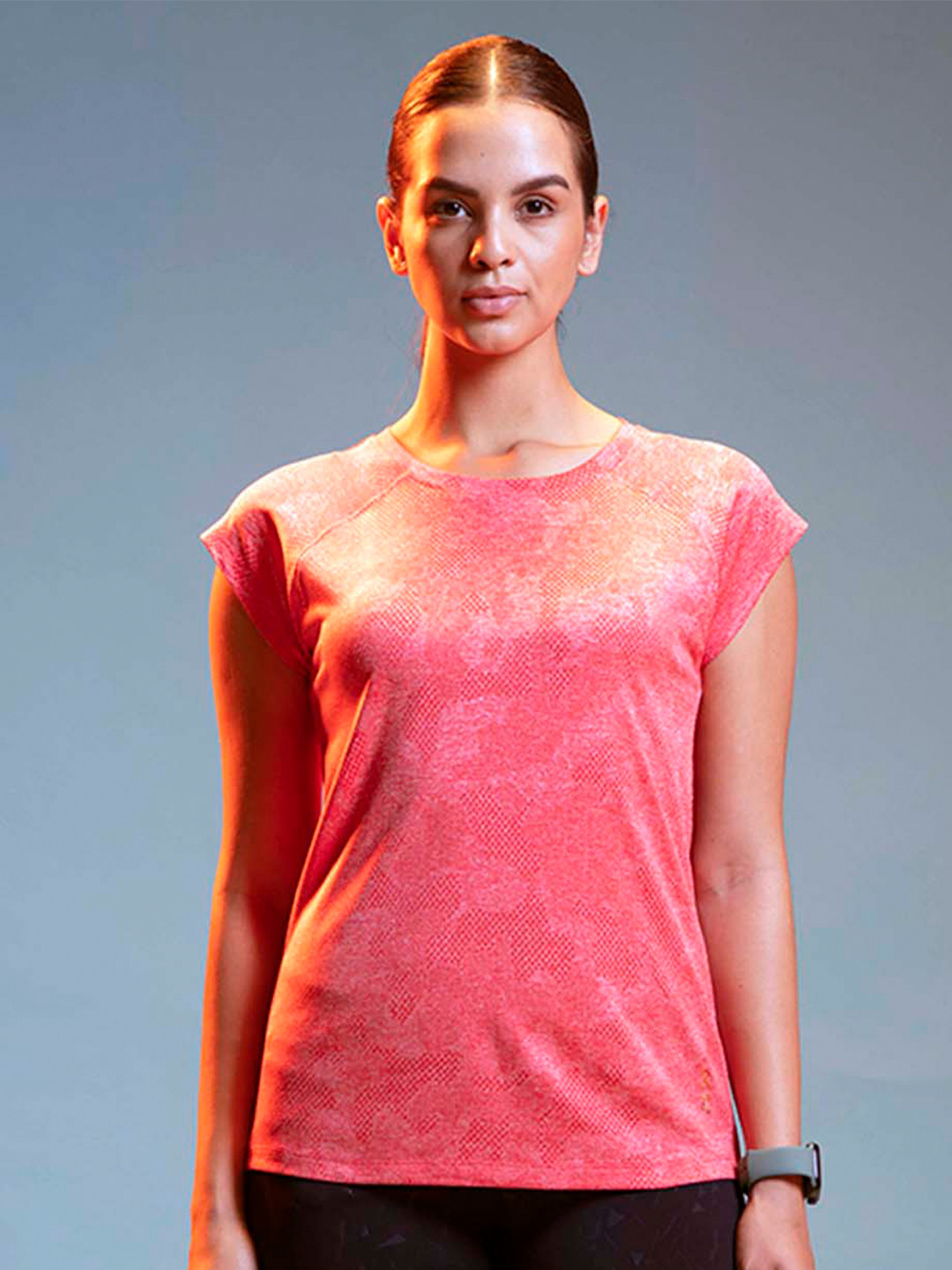 LYRA Women Extended Sleeves Pockets T-shirt