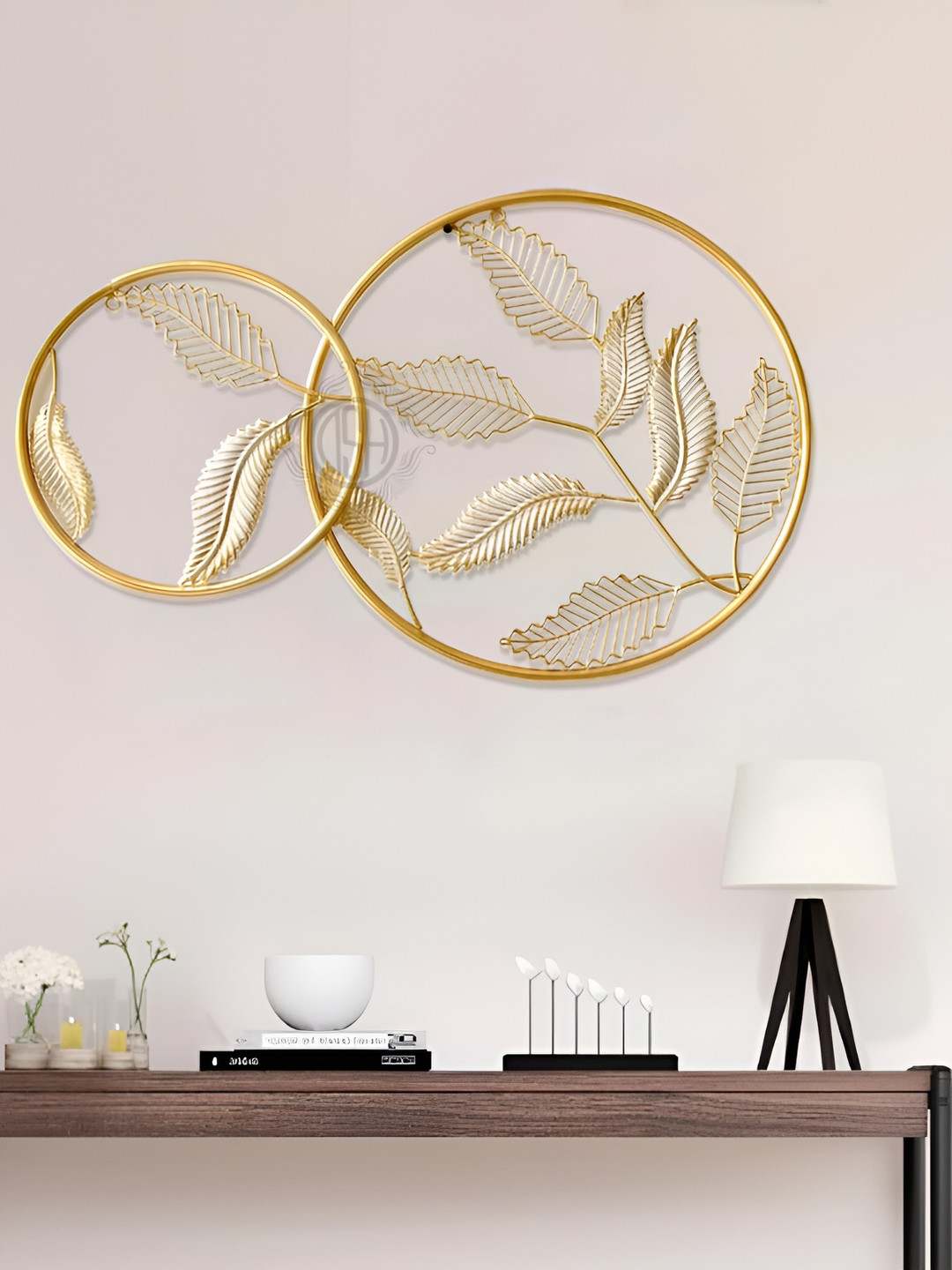 DSH Crafting Your Curiosity ring Metal Matte Hanging Hall Wall Hangings-24In