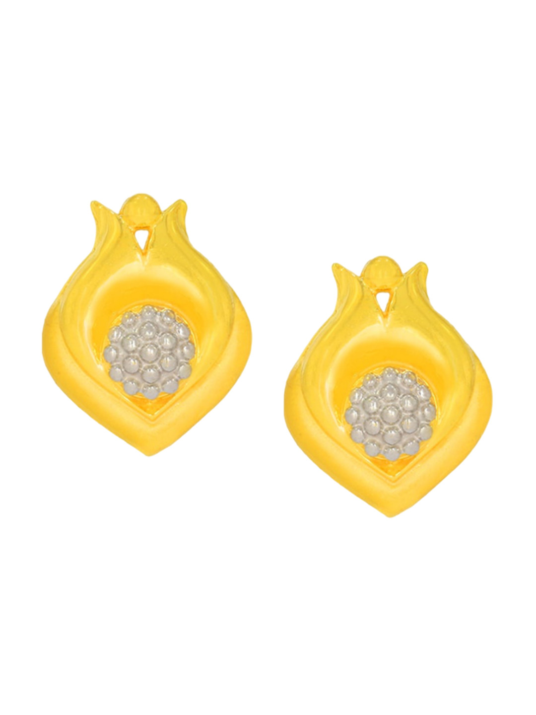 BHIMA 22K Hallmark 916 Purity Yellow Gold Molding Studs