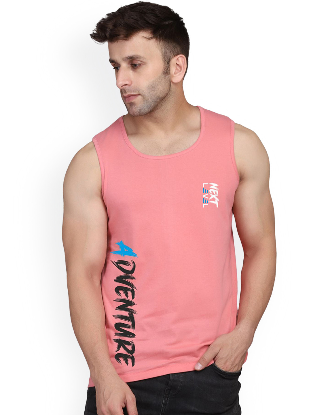 SLOWLORIS Printed Bio-Wash Gym Vests