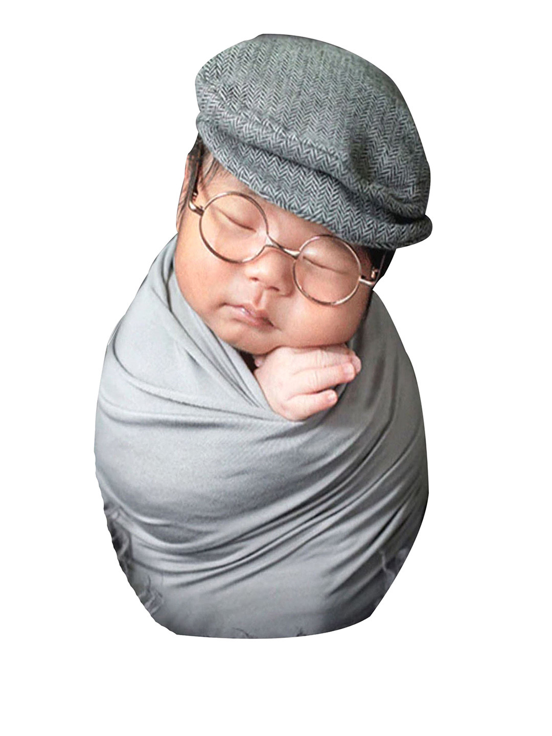 Babymoon Infants Cotton Baby Swaddle Baby Wrap Props